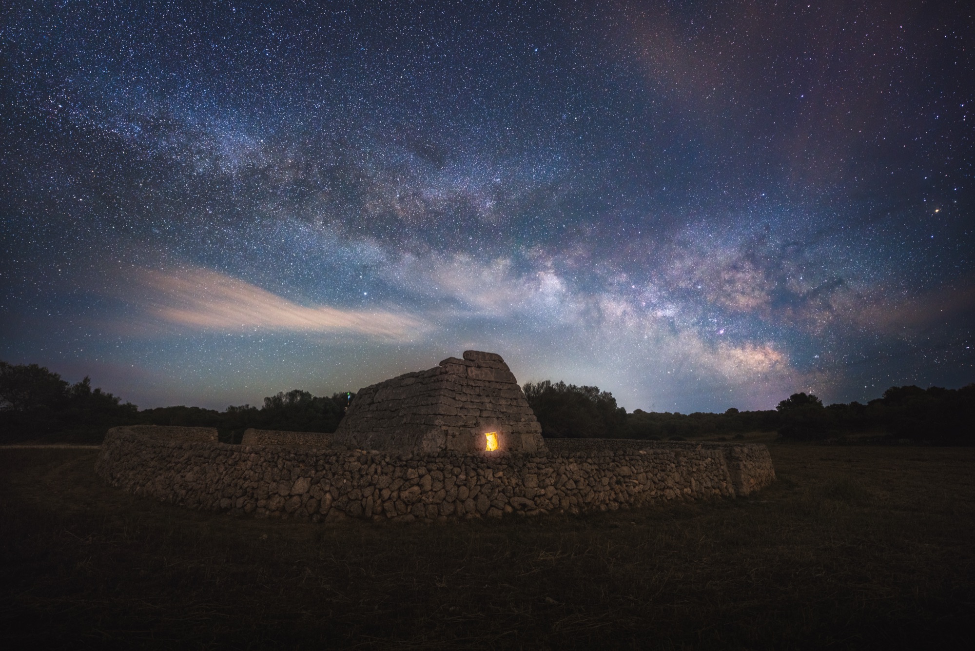 A Tomb At Night